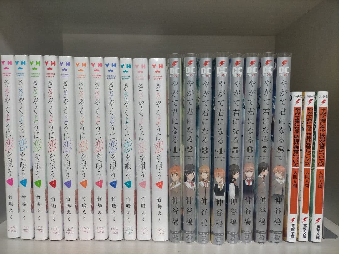 【超美品】ささやくように恋を唄う 1〜11巻＋やがて君になる 全巻