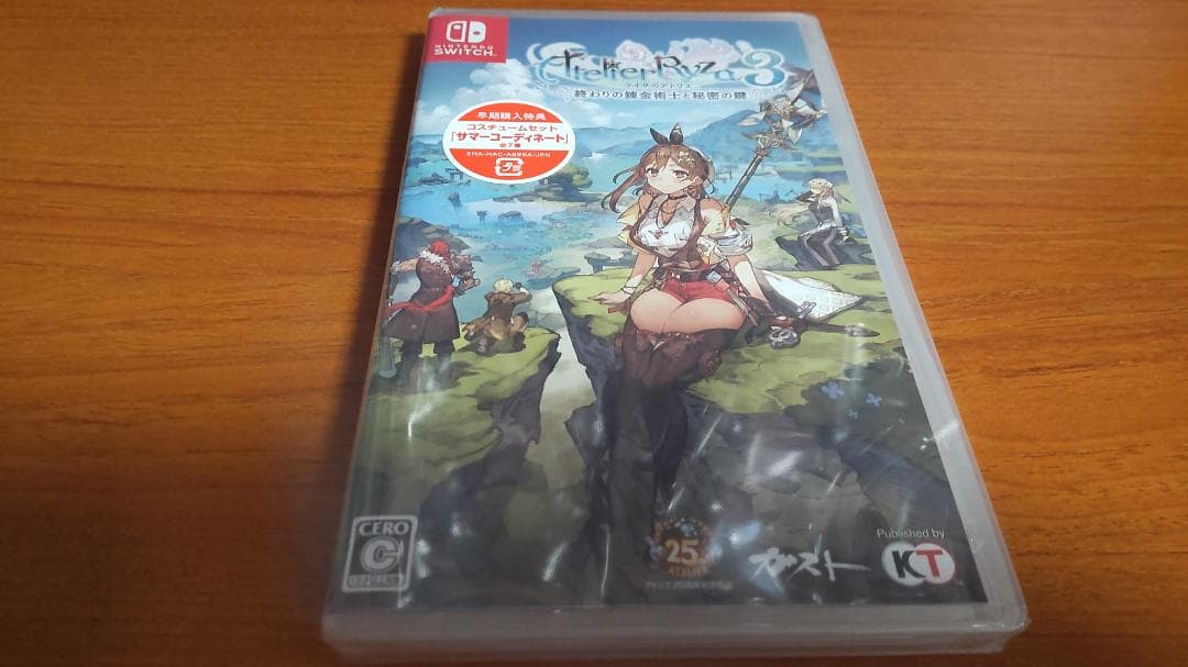 Switch ライザのアトリエ３プレミアムボックス 3Dクリスタル