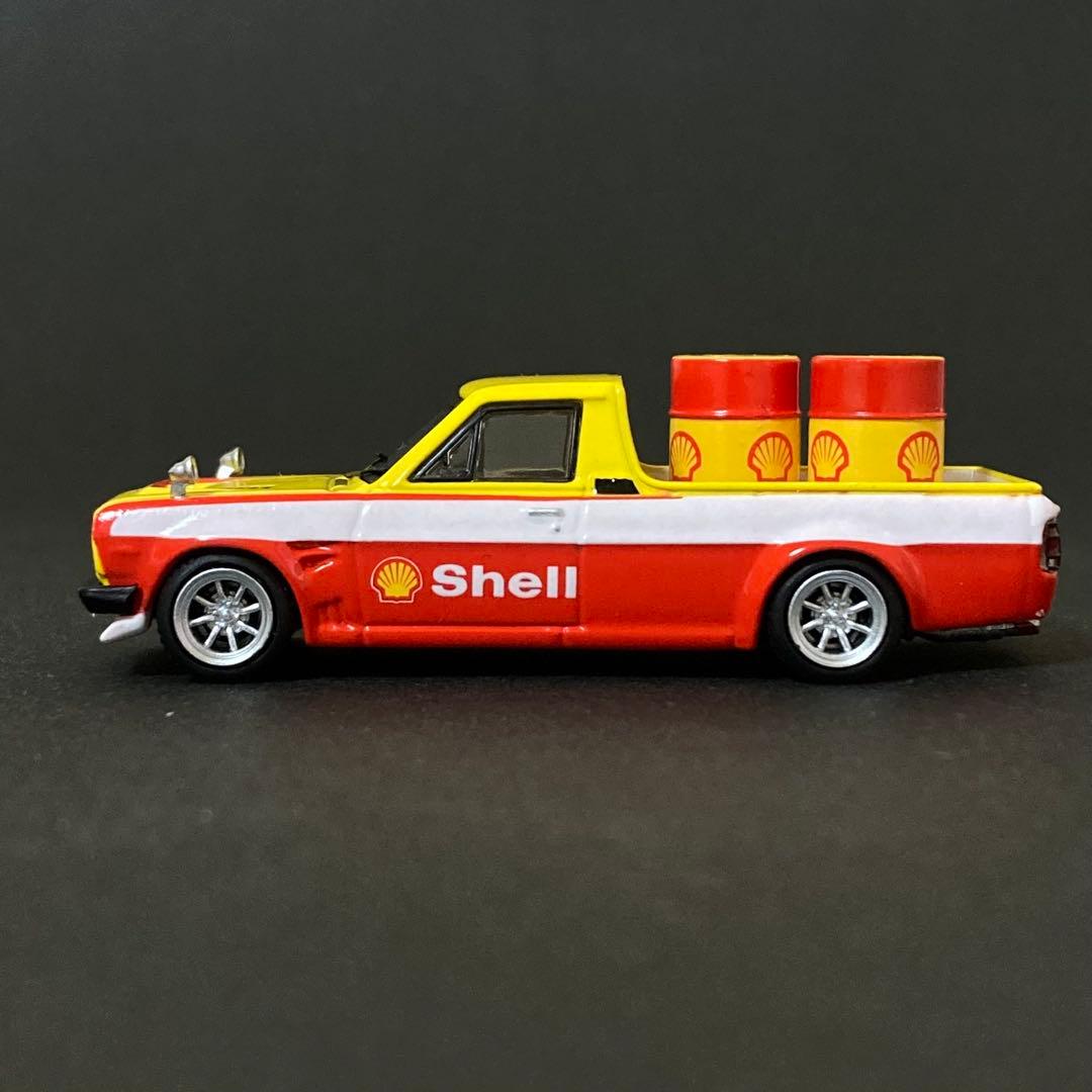 1/64シェル ニッサン サニー ハコトラ INNO64 × TINY