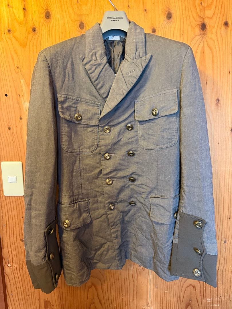 Comme des Garçons Homme Plus 麻ポリジャケッ