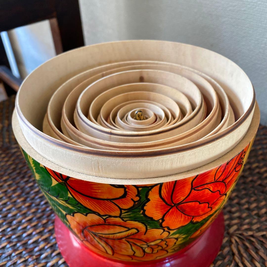 特大マトリョーシカ 12体セット ロシア製 MADE IN USSR 希少