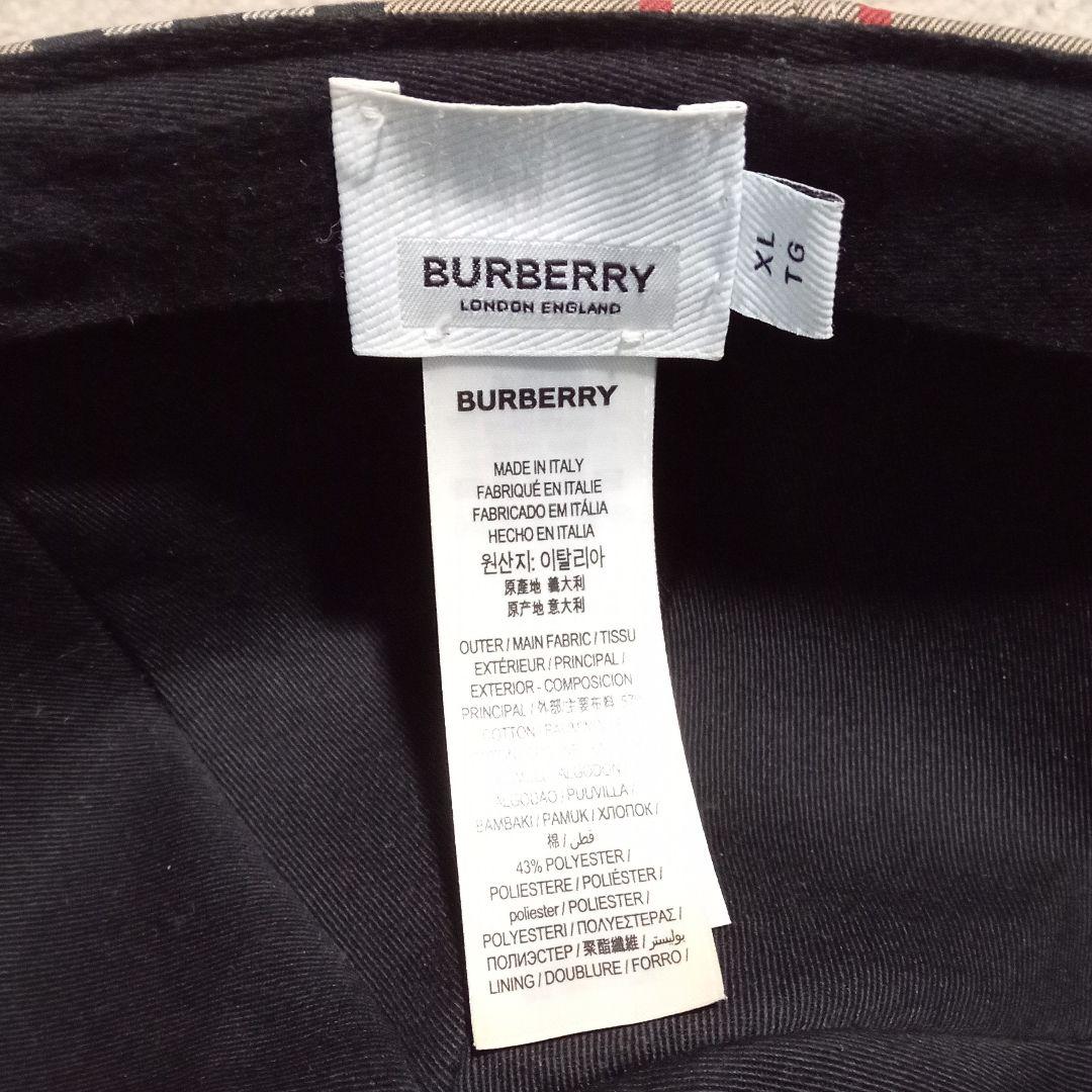 BURBERRY LONDON ENGLAND ノバチェック キャップ 希少XL