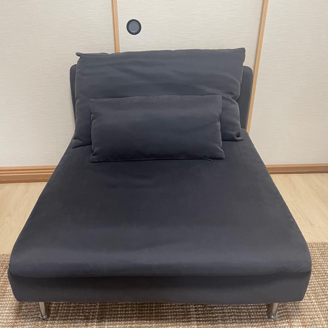 【zusa】IKEA ソーデルハムン 1人掛けソファ クッション付き