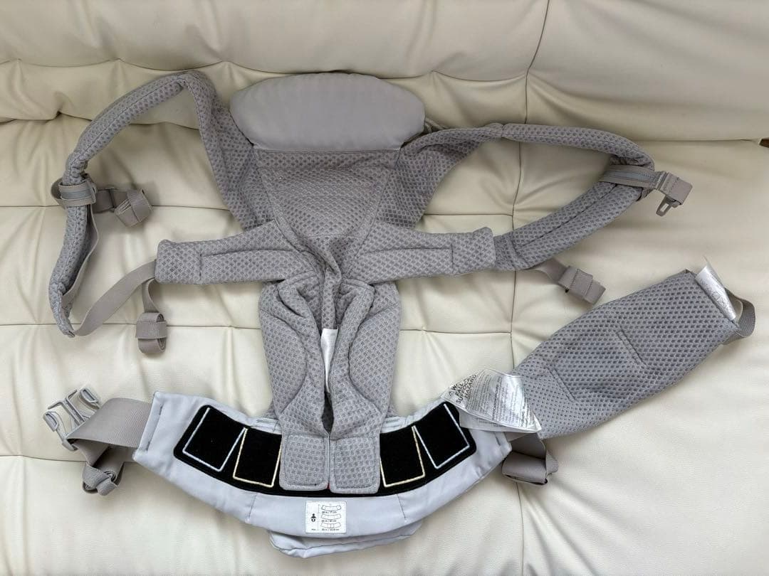 【なーこ】エルゴベビー オムニブリーズ パールグレー