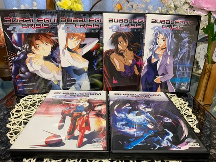 バブルガムクライシス TOKYO 2040　全6巻　ＤＶＤ