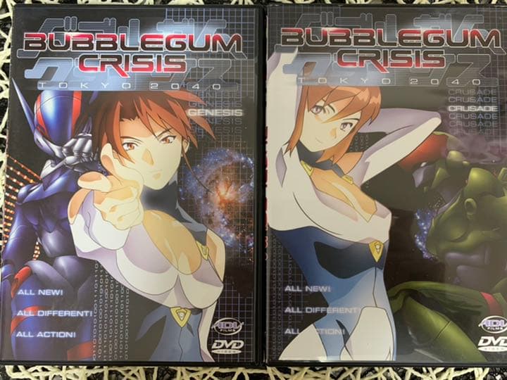 バブルガムクライシス TOKYO 2040　全6巻　ＤＶＤ