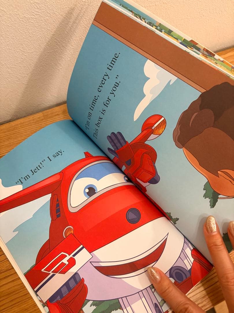 Super Wings I Can Read! 英語絵本セット 5冊