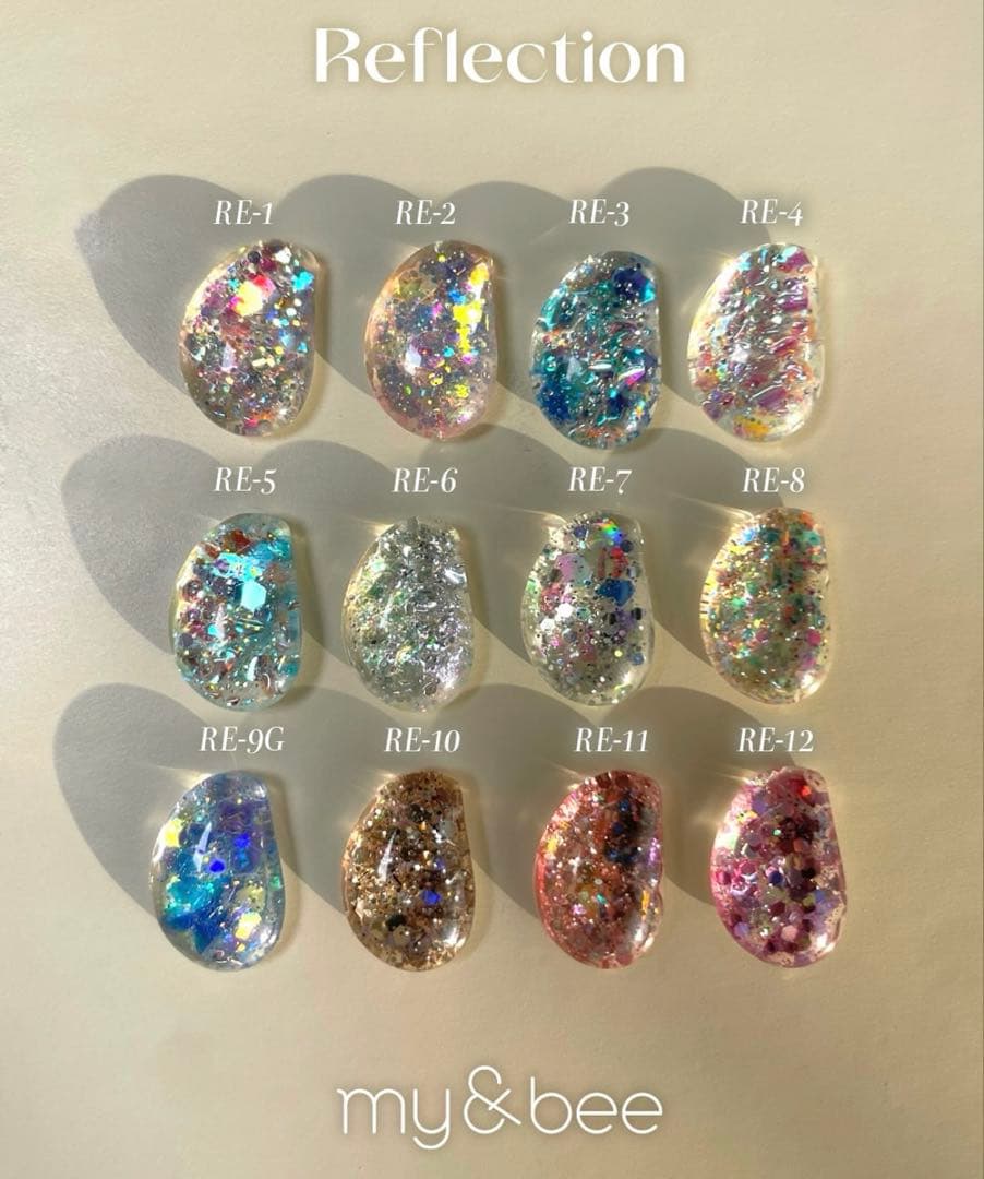 my＆bee reflection series 12色セット
