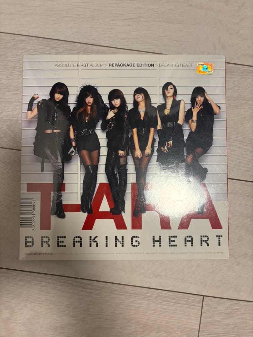 （未開封）T-ara Breaking Heart 初回限定盤 限定6,000枚