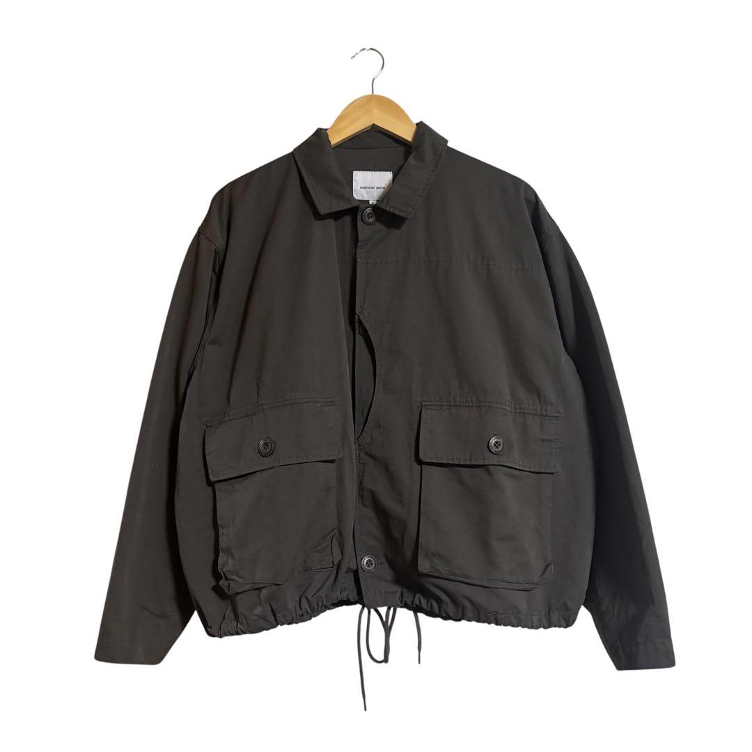 美品　solamonat poche　グログランハンティングジャケット　2