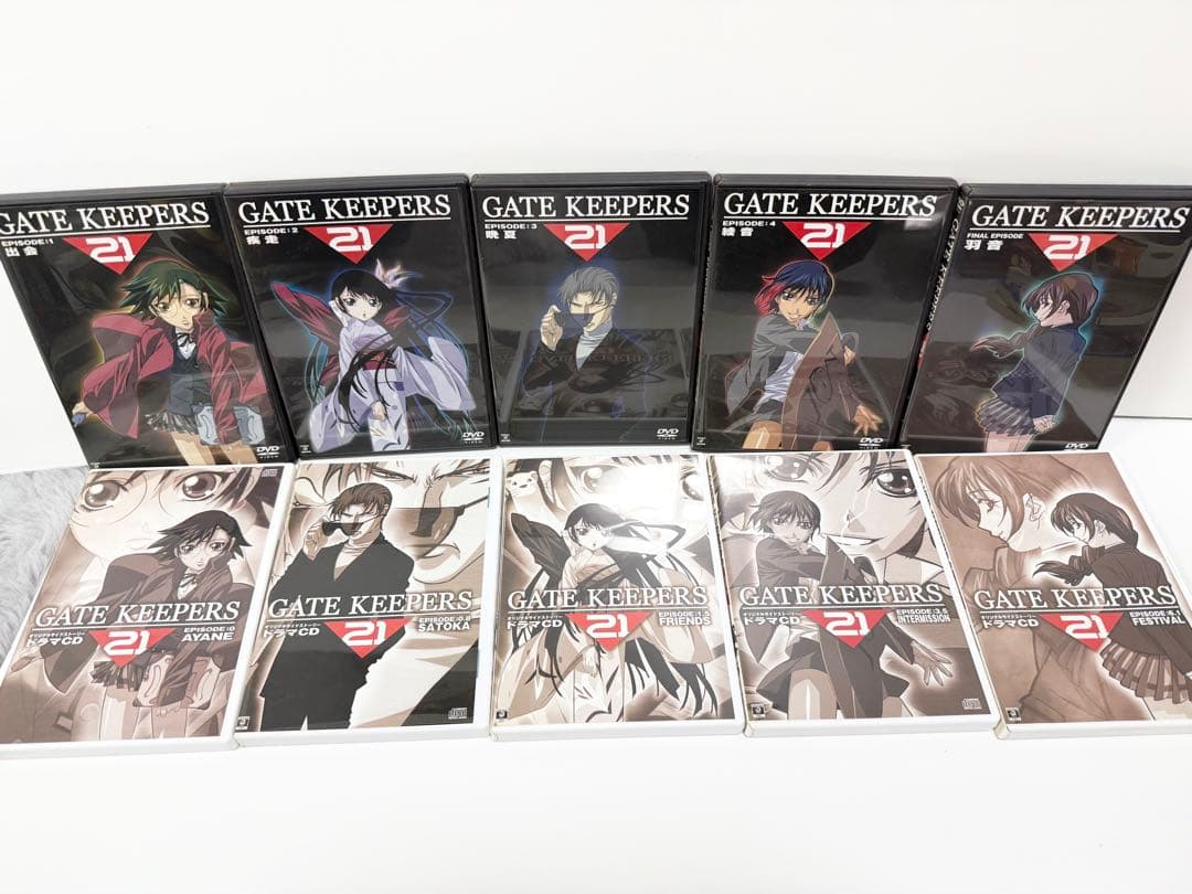初回生産限定盤OVAゲートキーパーズDVD全巻セットGATE KEEPERS21