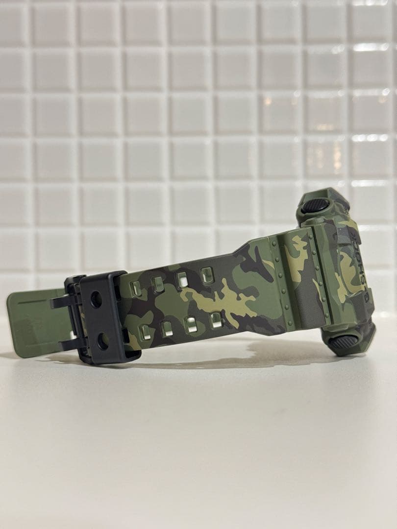 【美品】人気 カシオ G-SHOCK GA-700CM-3AJF カモフラージュ