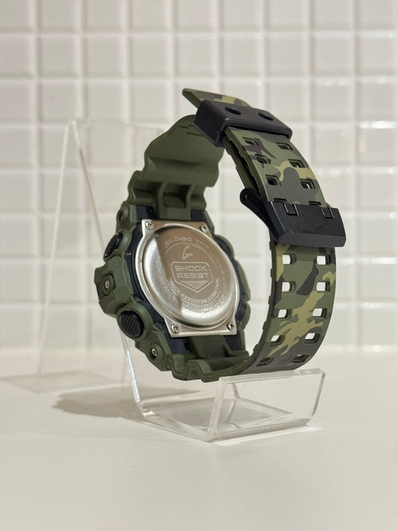 【美品】人気 カシオ G-SHOCK GA-700CM-3AJF カモフラージュ