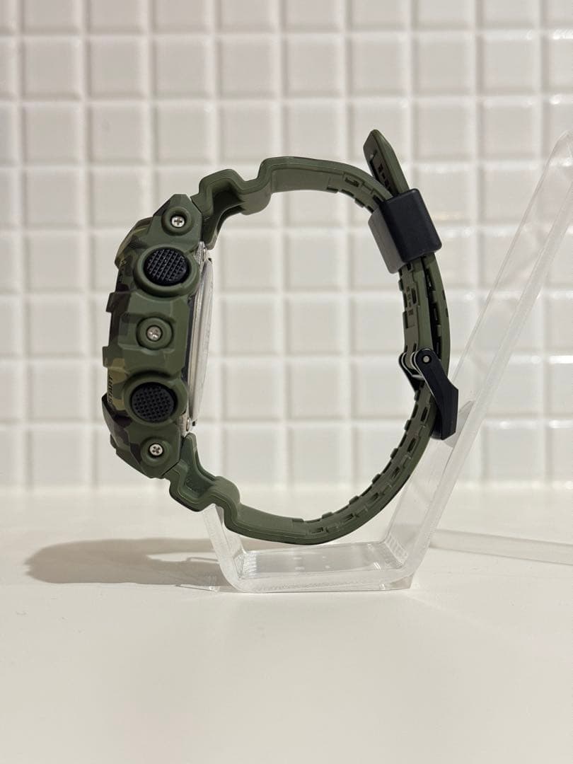 【美品】人気 カシオ G-SHOCK GA-700CM-3AJF カモフラージュ