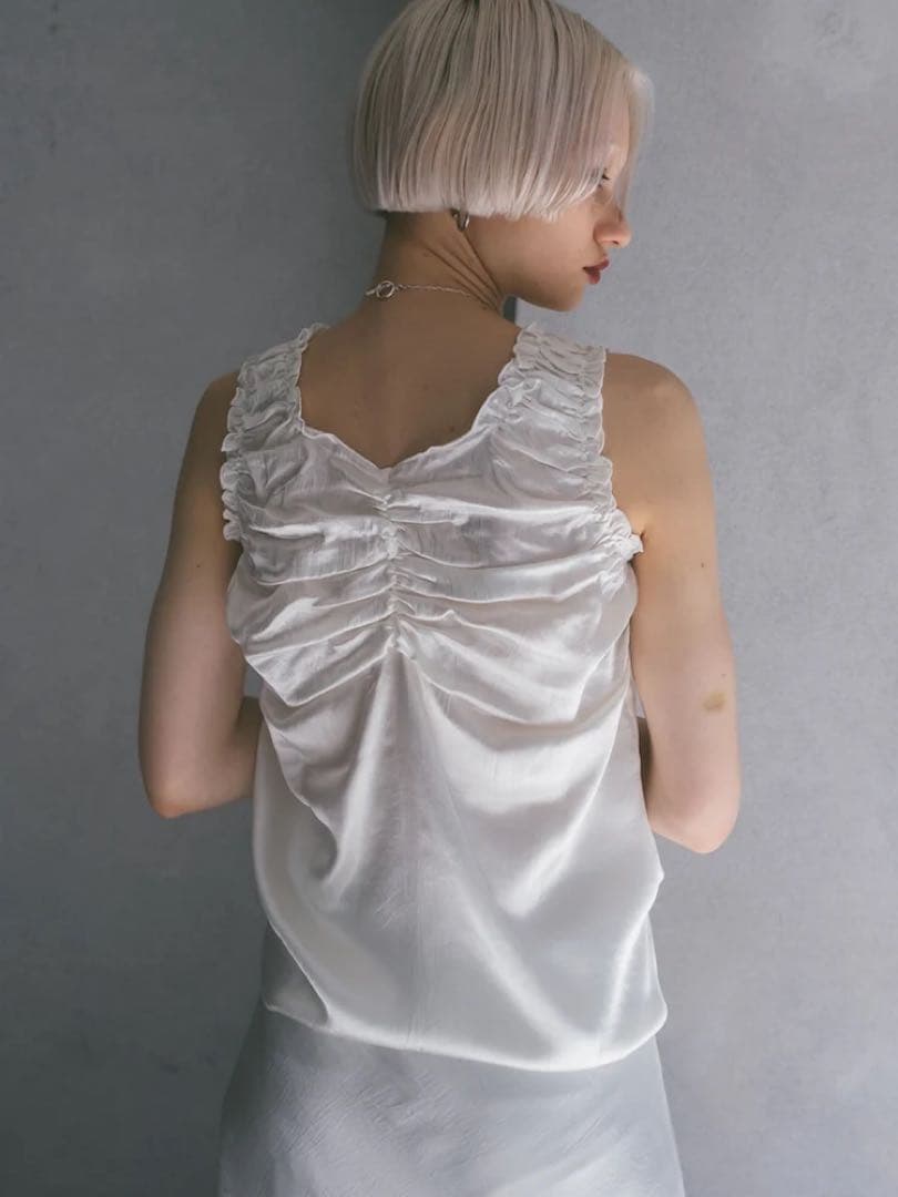 最終値下げ　sahara Gather Shirring Top