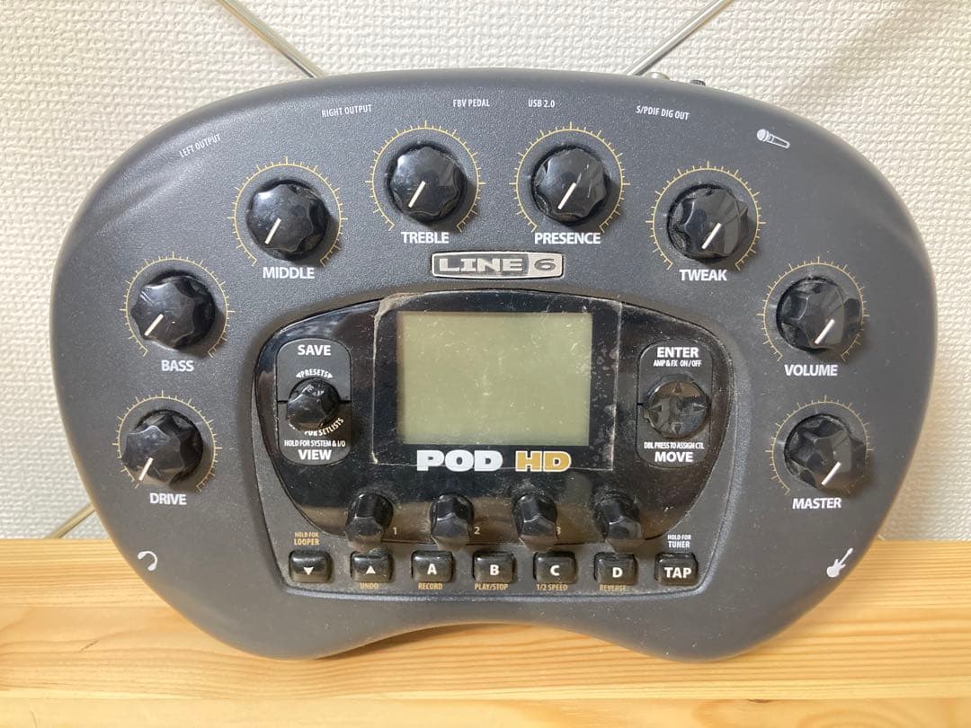 ☆激レア Line6 ライン6 アンプシミュレーター POD HD エフェクター