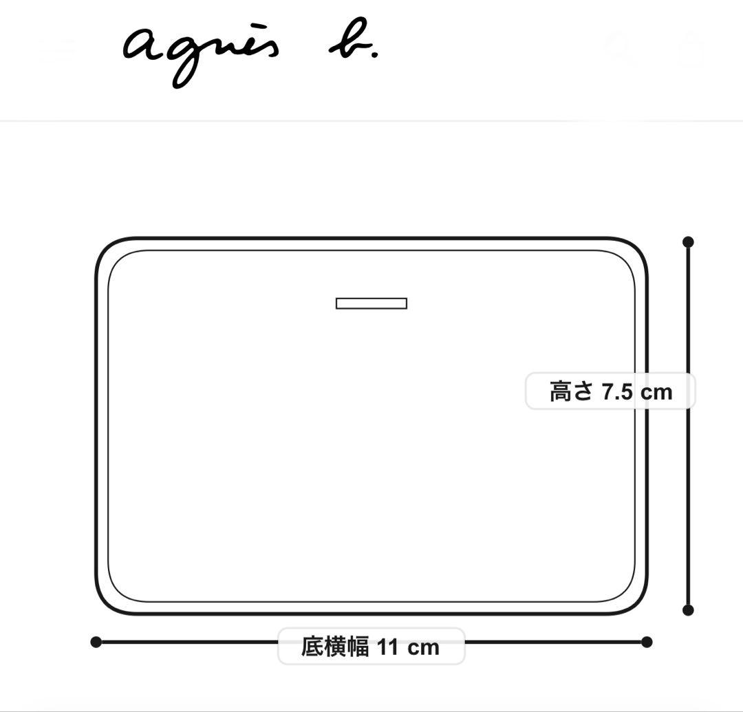 アニエス・ベー カードケース 定価￥13,750（税込）