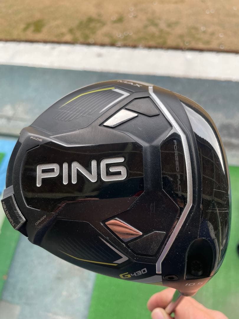 PING G430 MAXドライバー 10.5度 ヘッドカバー付き75s