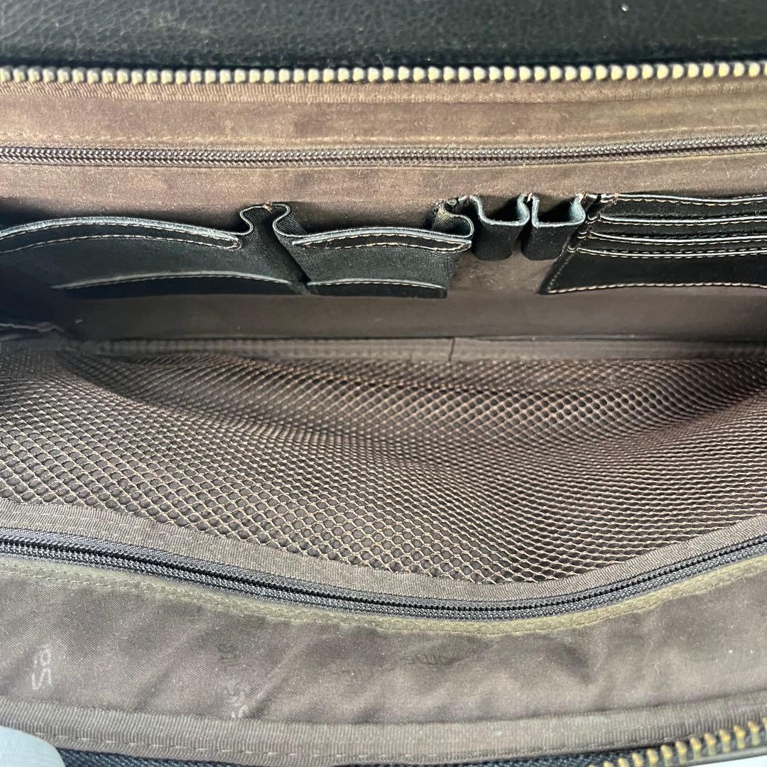 Samsonite サムソナイト ビジネスバッグ ブラック レザー 2way