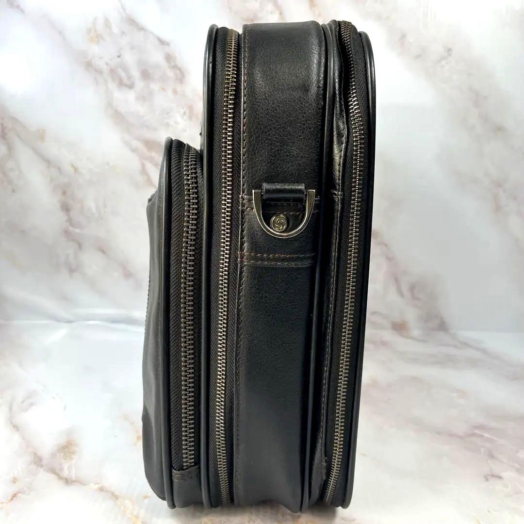 Samsonite サムソナイト ビジネスバッグ ブラック レザー 2way