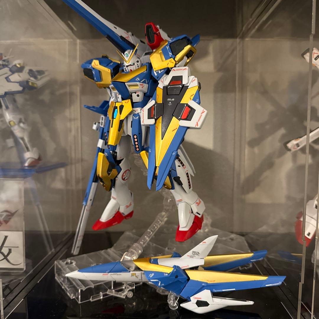 MG V2アサルトバスターガンダムver.ka 部分塗装完成品