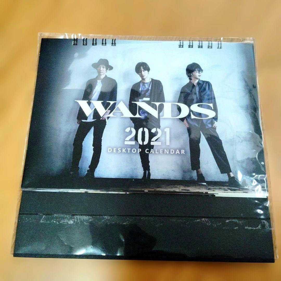 WANDS第5期 2021 から2025迄の デスクトップカレンダー　上原大史
