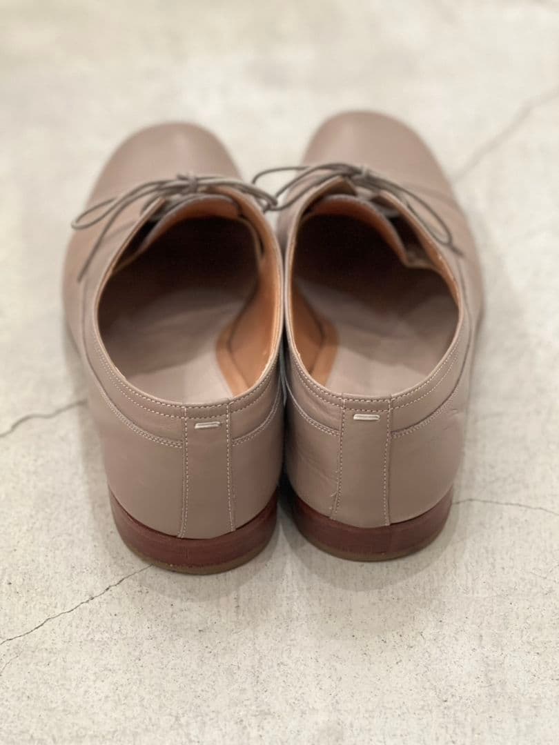 マルジェラ 22 レザーシューズ　希少グレージュ　サイズ42