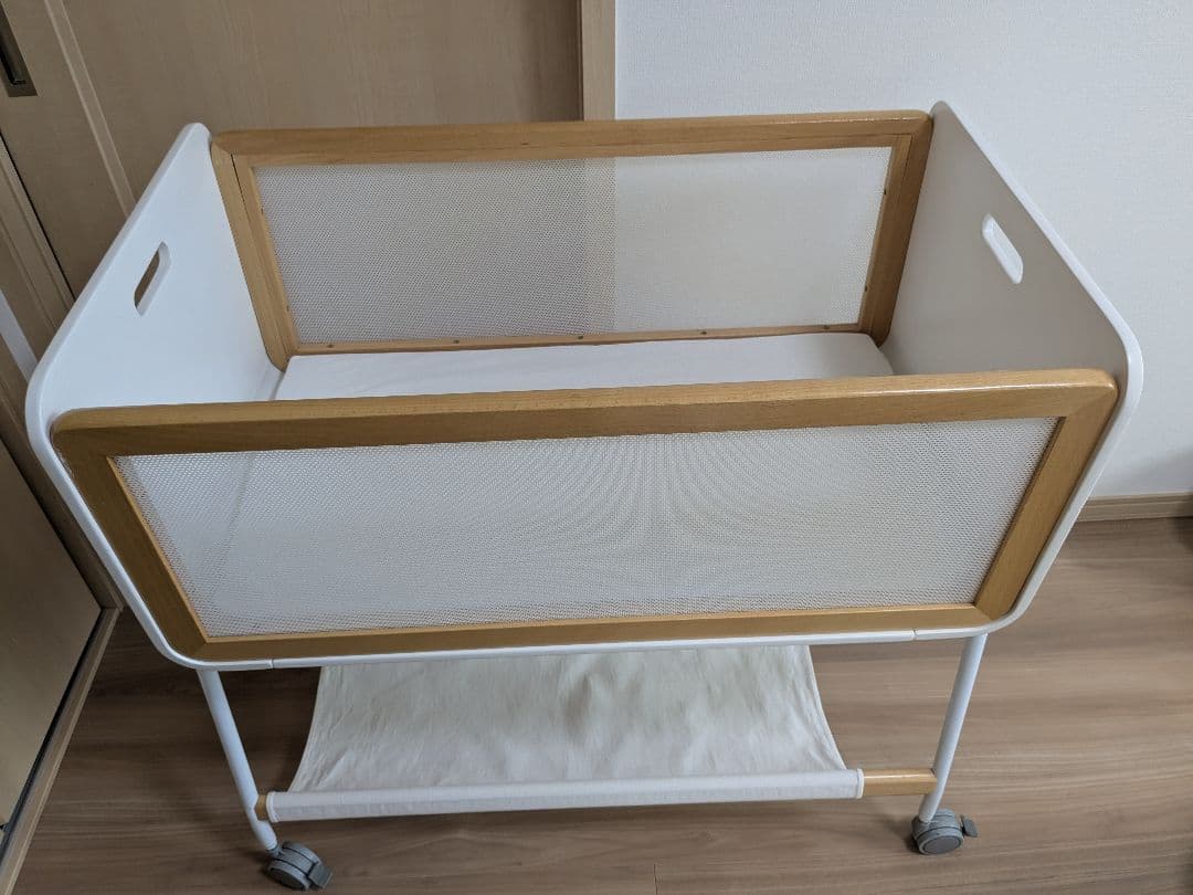 リリワゴン ベビーベッド キャスター付 簡易ベッド ベッド