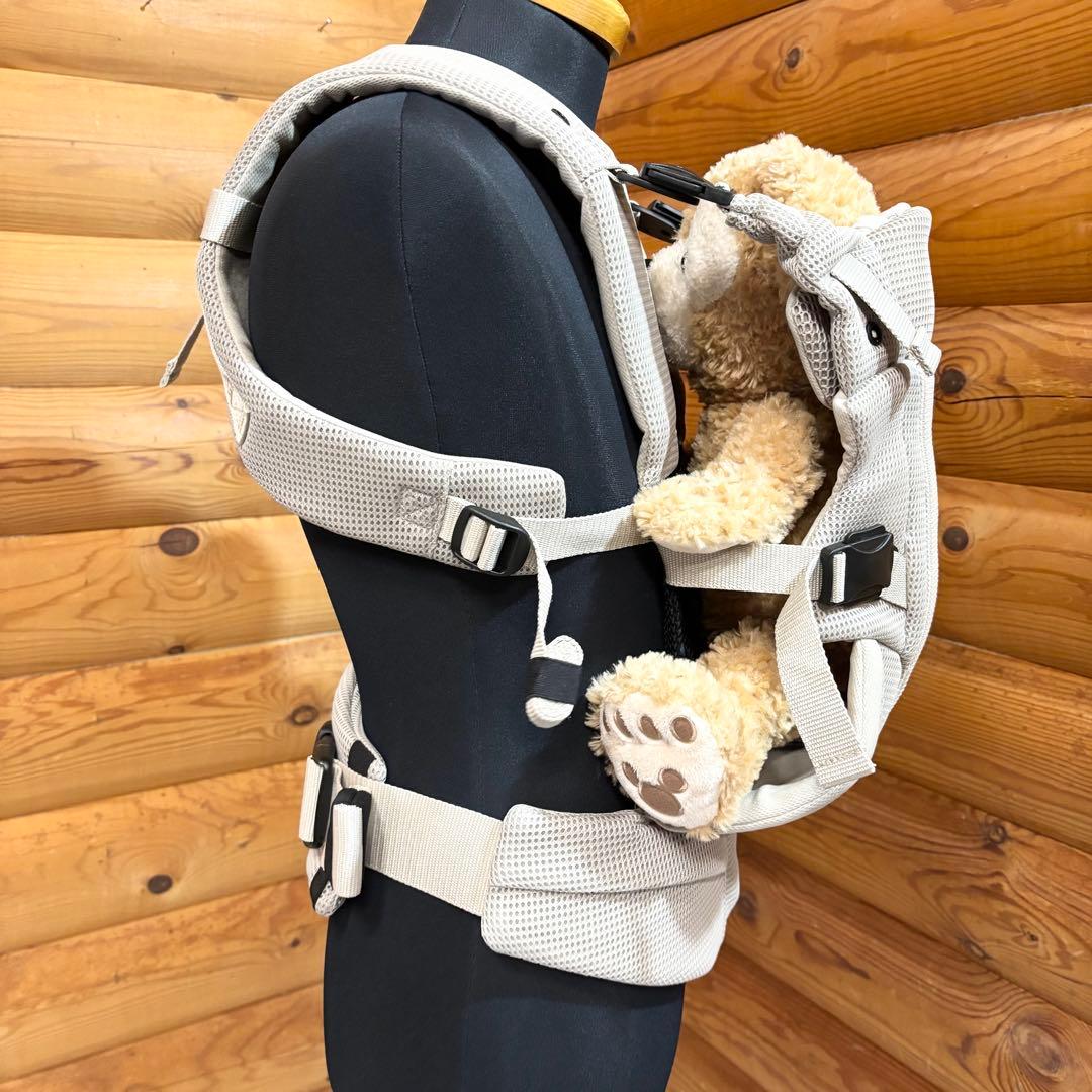 【極美品】Aprica アップリカ 抱っこ紐 ラクリス ベージュ 限定カラー