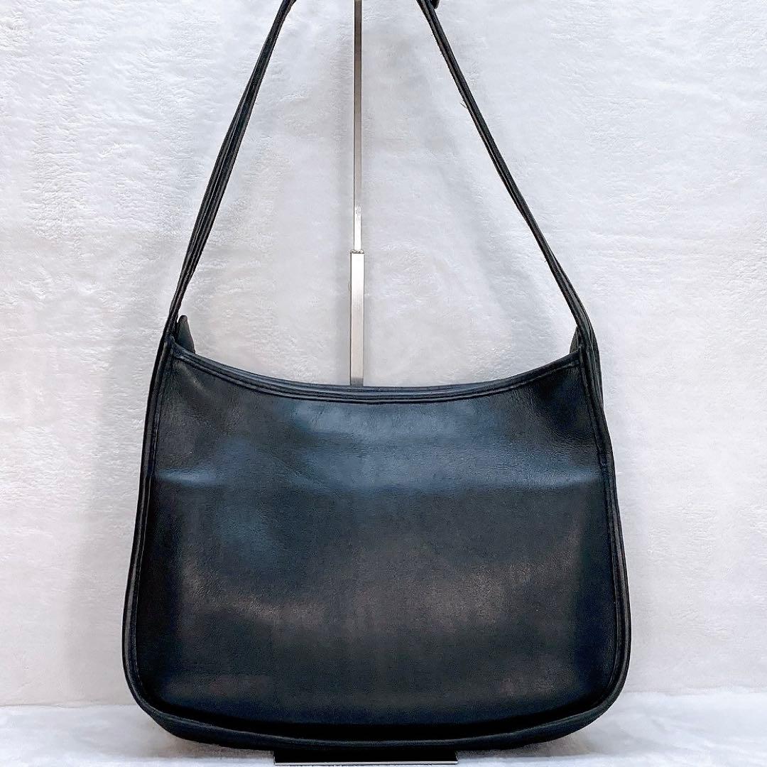 ✨美品✨COACH コーチ ターンロック エルゴ トートバッグ ブラック レザー