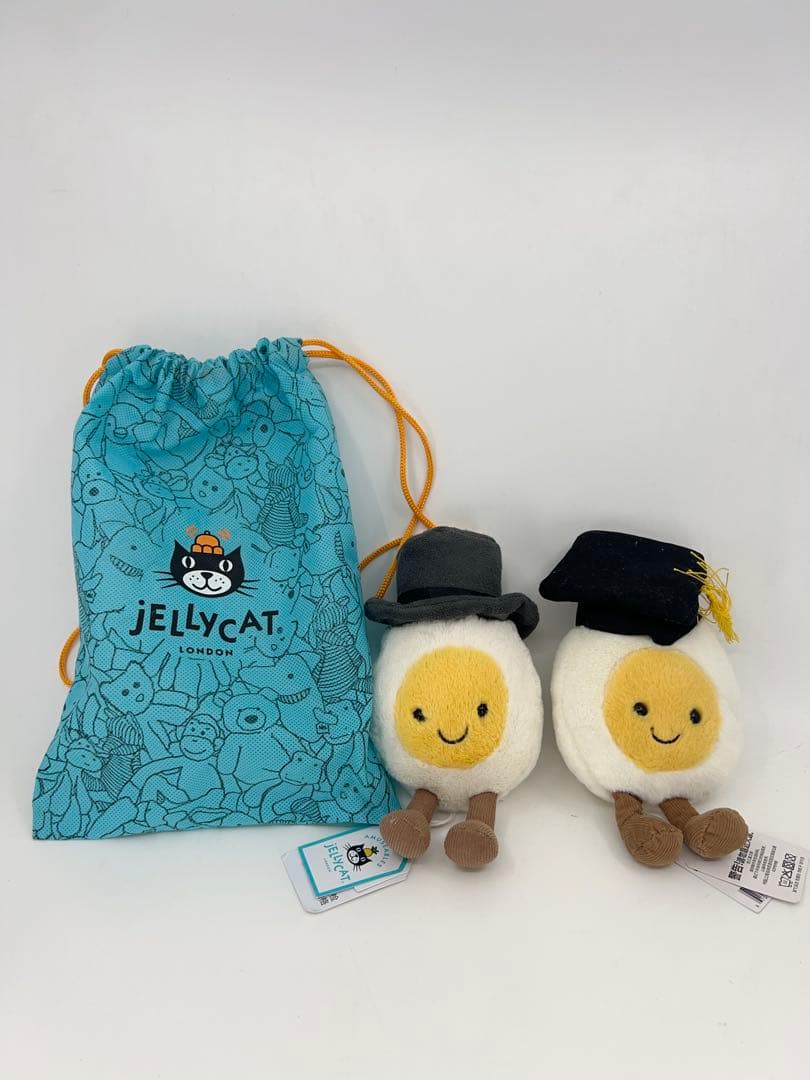 ジェリーキャット　結婚卵 新郎 卒業式　セット