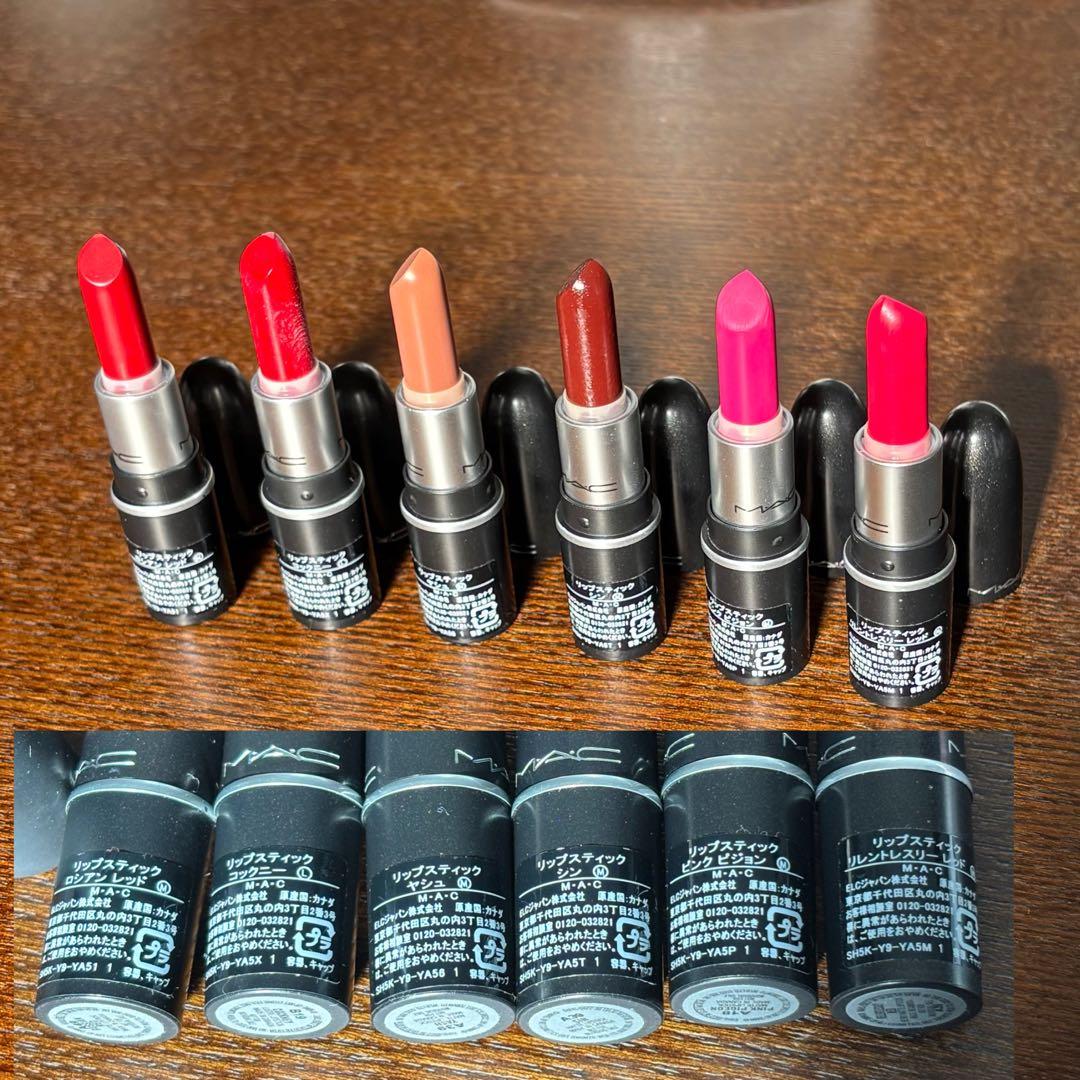 MAC リップスティックとメイクアップセット