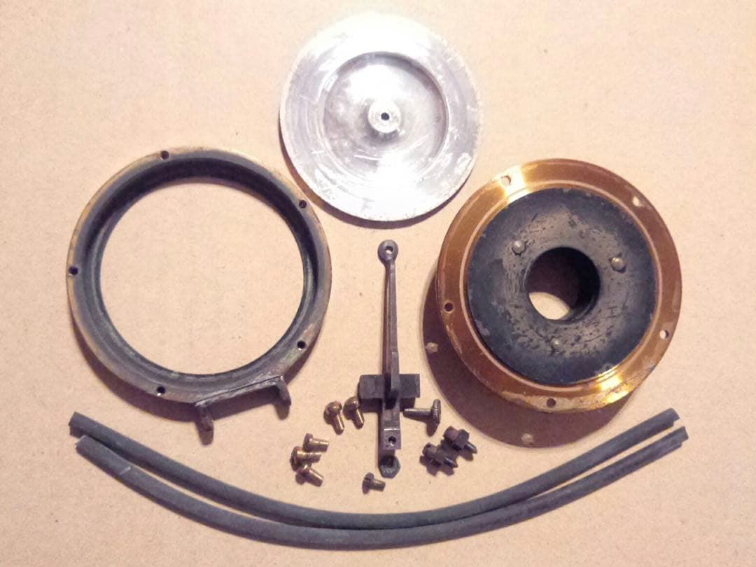 ♬ 英国製 LENTHALL 蓄音機 ゴールドメッキ サウンドボックス OH済