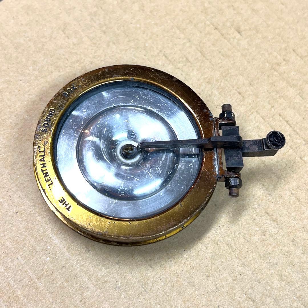 ♬ 英国製 LENTHALL 蓄音機 ゴールドメッキ サウンドボックス OH済