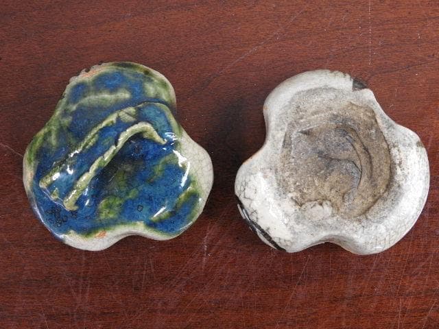 織部香合　保存箱　M834