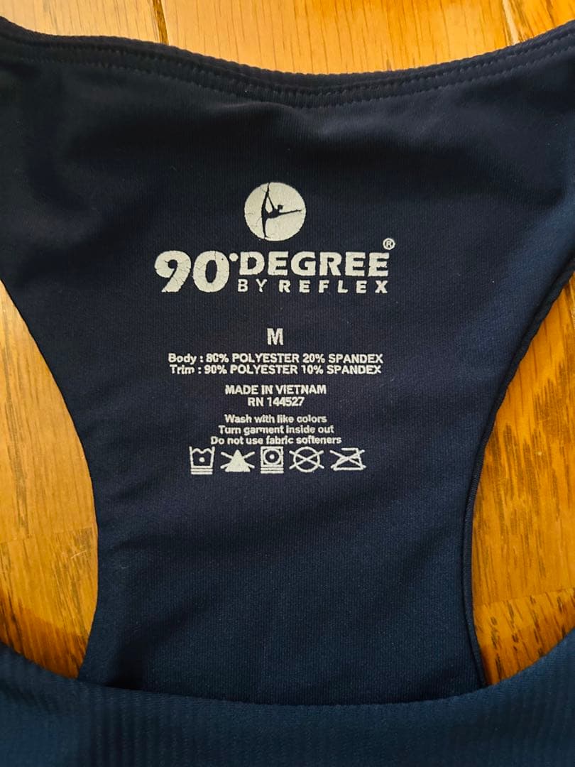 美品 JAZZERCIZE スポーツウェアセット ネイビー