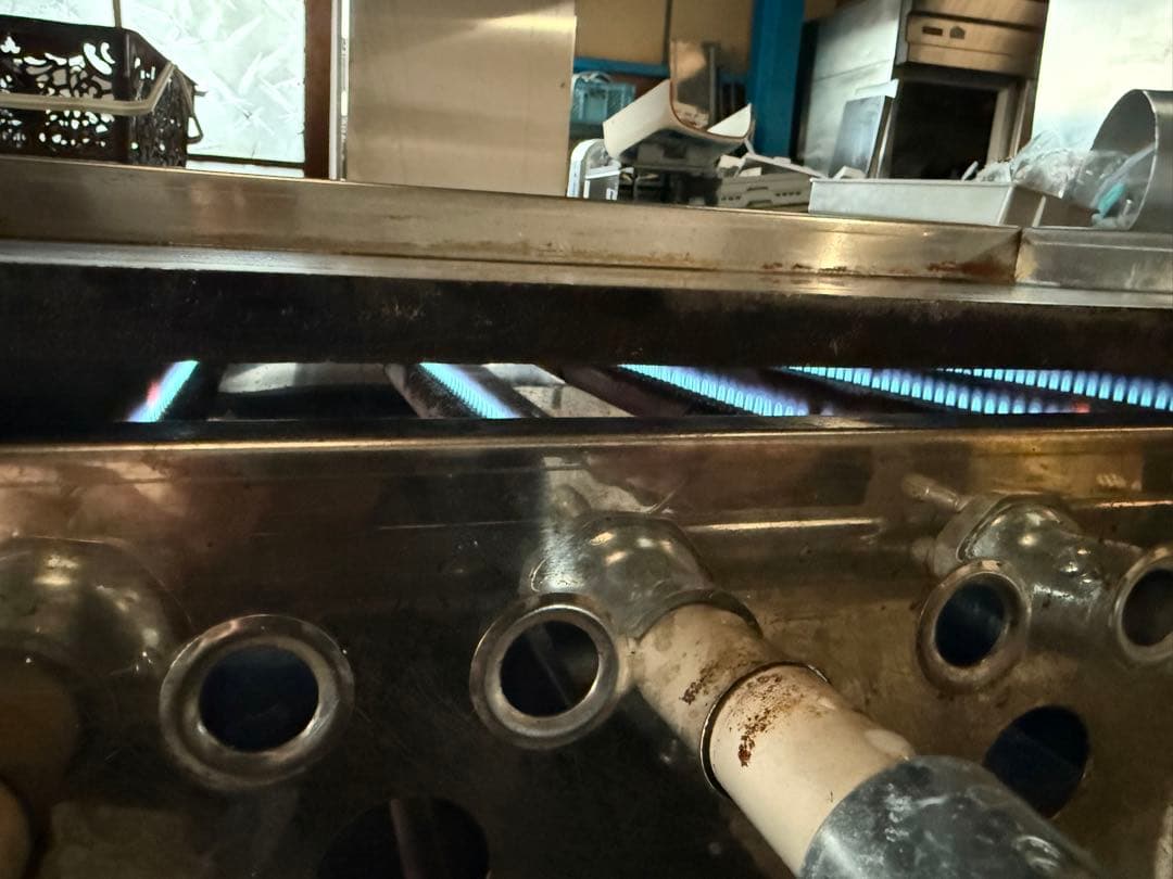 鉄板焼き器 プロパンガス 架台付き