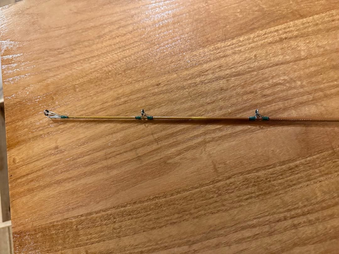 クラモチロッド　ネオクラシック54F　バンブーカラー　・クリアグリーンスレッド