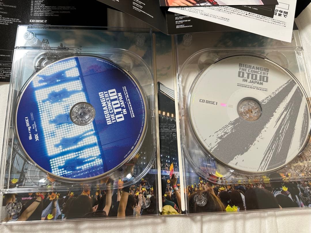 BIGBANG10 0.TO.10 IN JAPAN Blu-ray 初回限定盤