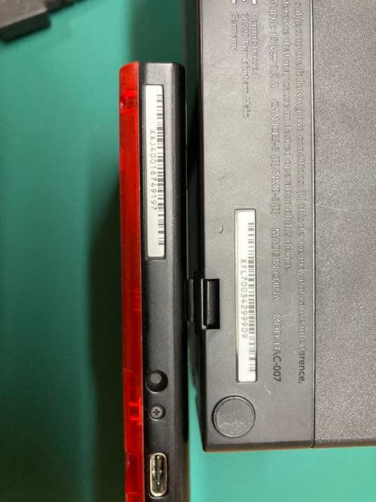 任天堂 Switch 未対策機 スケルトンカラーレッド