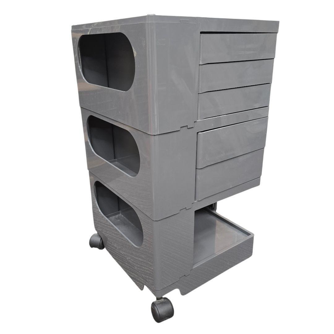 ボビーワゴン 3段5トレイ グレー B-LINE BOBY WAGON 刻印