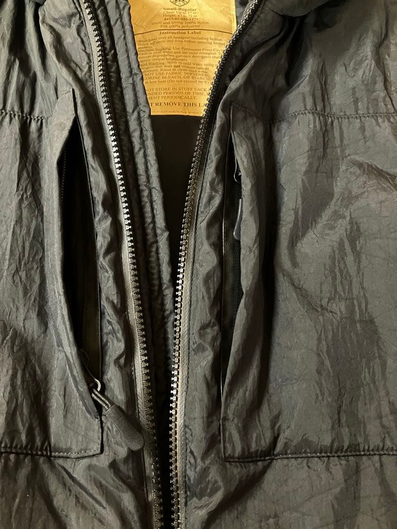 BAF ECWCS HOODED PRIMALOFT PARKA ★S-R／良好