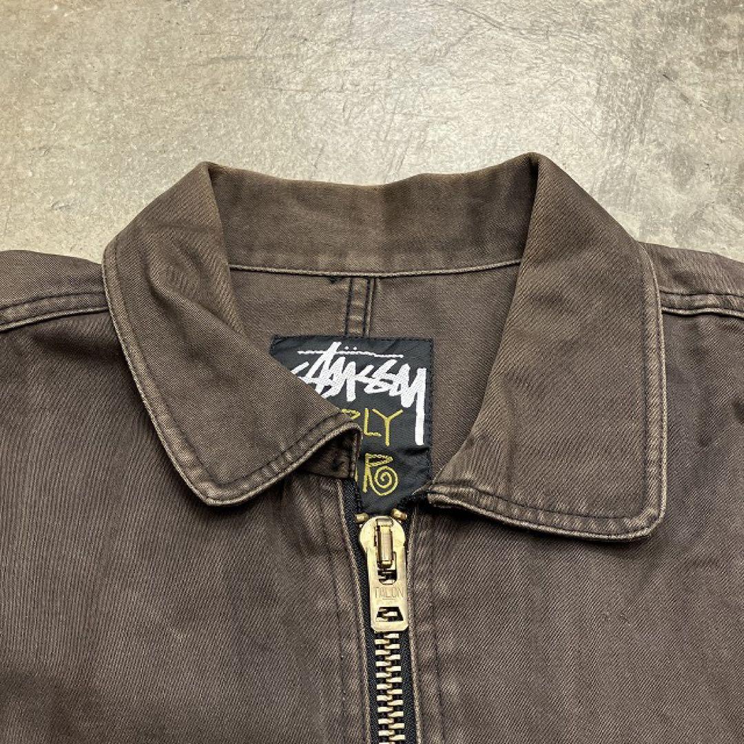 ジャケット・アウター STUSSY BURLY GEAR JACKET 1990'S OLD