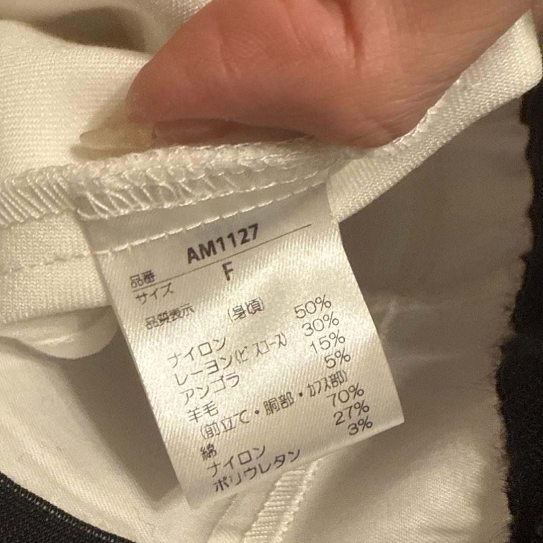 ANDMARY Tess blouse mini dress ブラック 黒