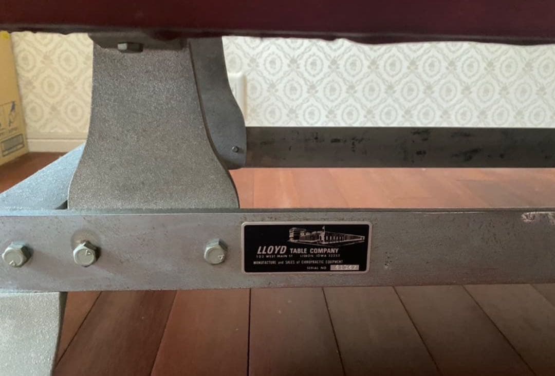 カイロプラクティック　ロイド　サイドポスチャー　ターグルリコイル　アンティーク