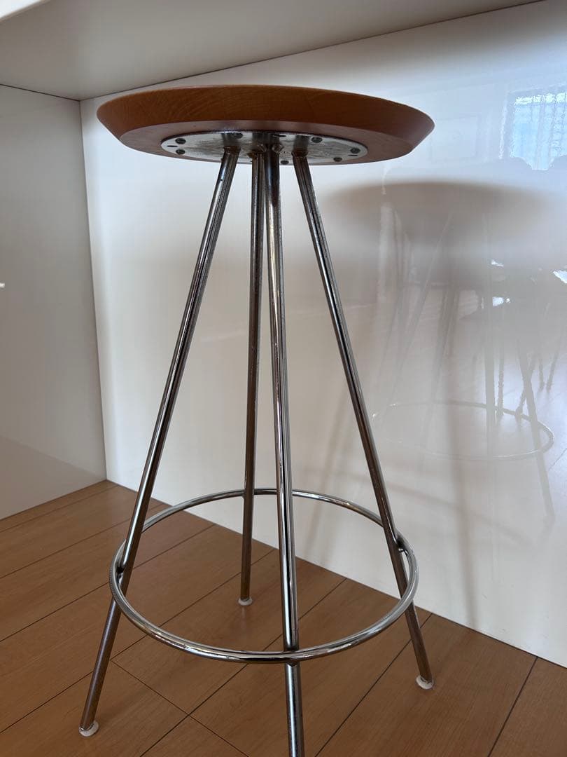 ACTUS スツール 木製座面円形1客