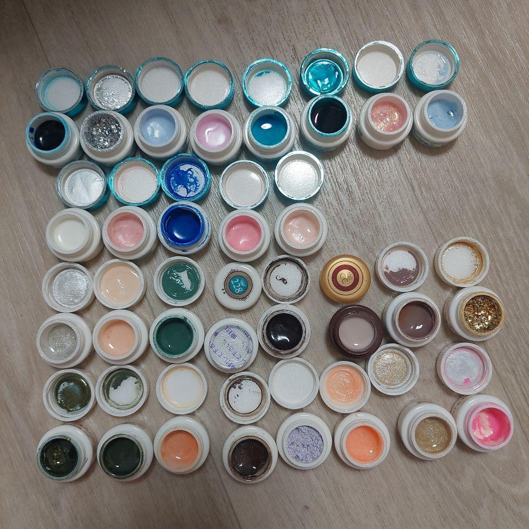 ネイルアート用カラージェルセット