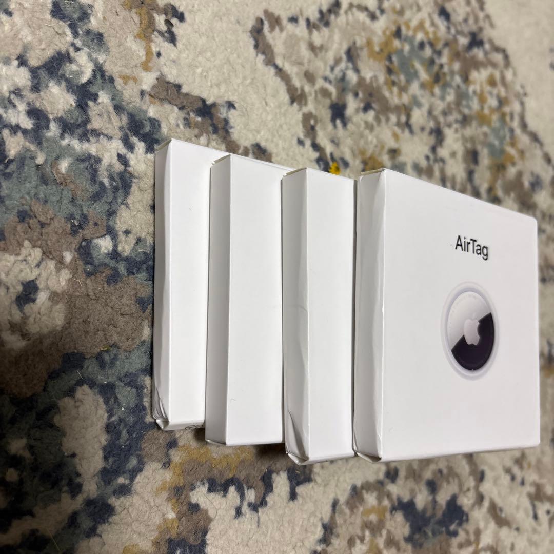 Apple AirTag エアタグ　本体　巳年　ヘビ　✖️4