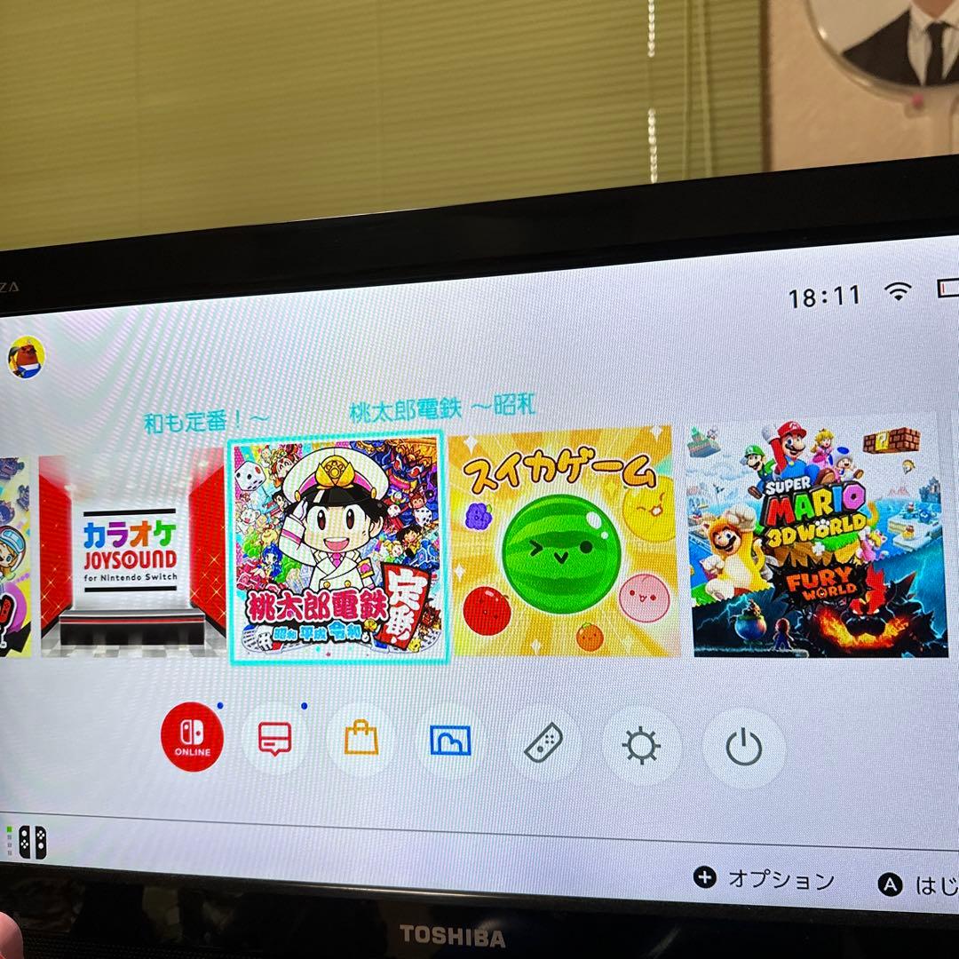 孝*治様 Nintendo Switch 本体+桃太郎電鉄 昭和 平成 令和も定