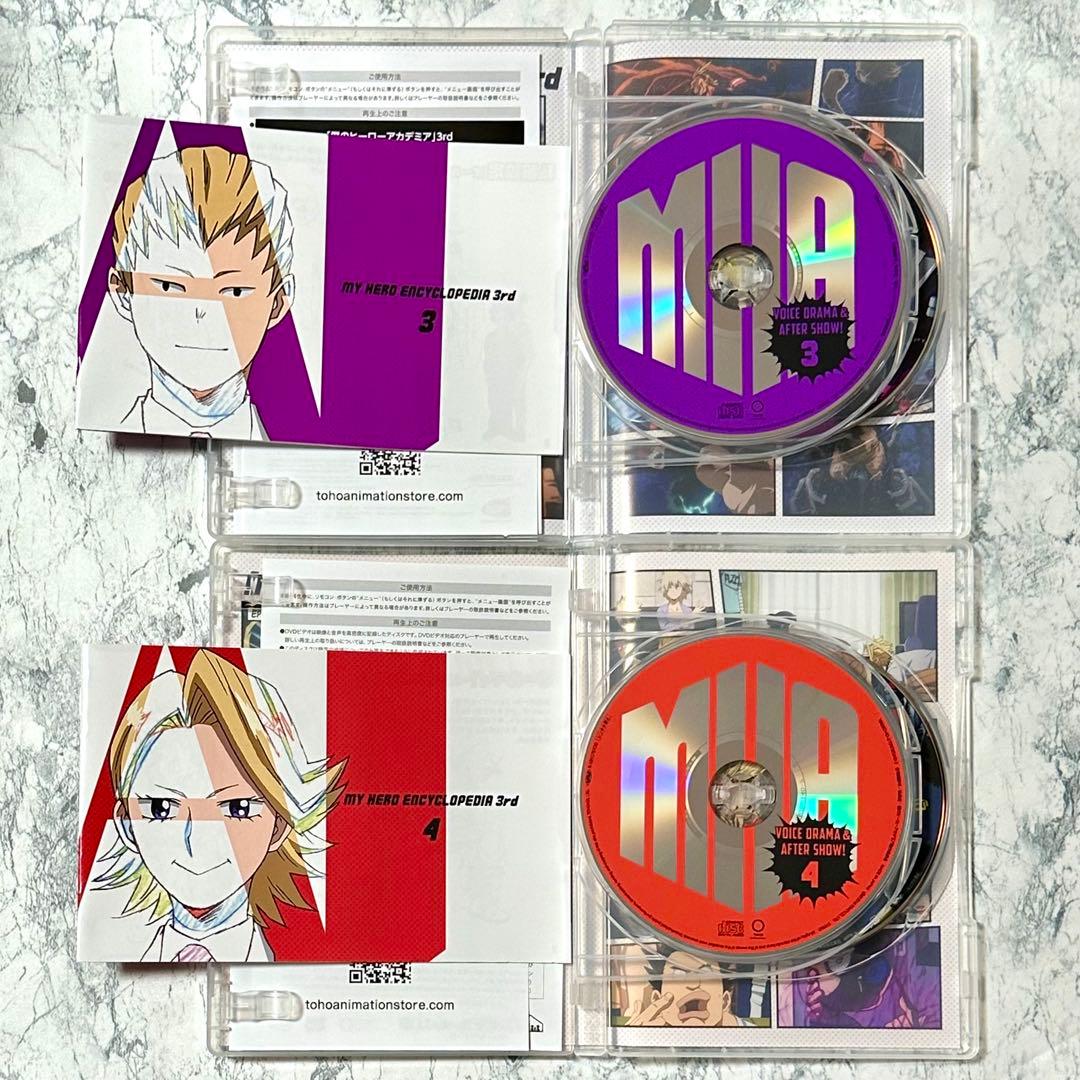 僕のヒーローアカデミア 3期 DVD 全巻 収納BOX付き